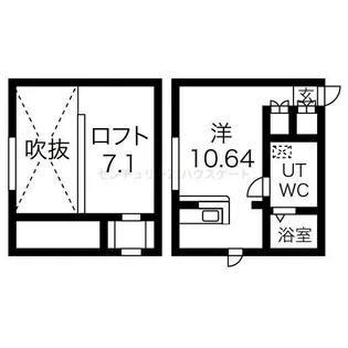 プリマカスターニャ宇都宮弐番館【1階】の間取り