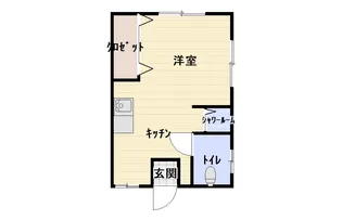 宮崎荘【1階】の間取り