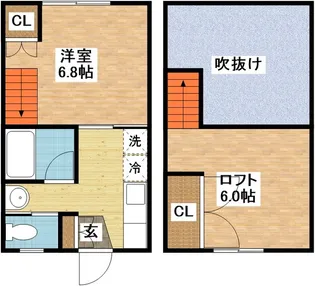 ニューシャル夢【1階】の間取り