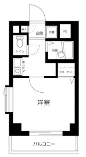 ルパデュソワール【3階】の間取り