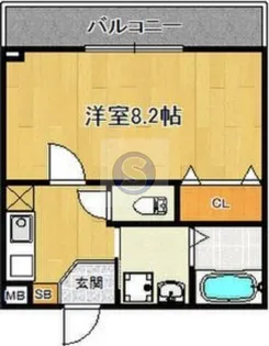 Merge一条通【5階】の間取り