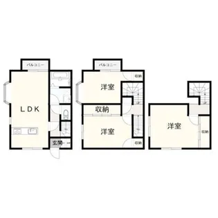 スパイラルヒル【2階】の間取り