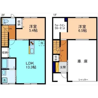 garace有松【1階】の間取り