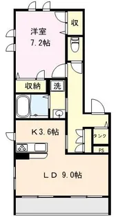ラディーチェ【2階】の間取り