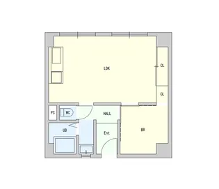 Jinba Mansion【4階】の間取り