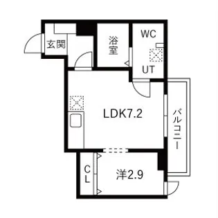 メリディアン多賀城新田【2階】の間取り