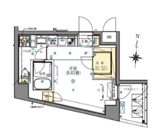 SHOKEN Residence早稲田【2階】の間取り
