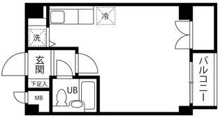 ロイヤルハイツ下井草【3階】の間取り