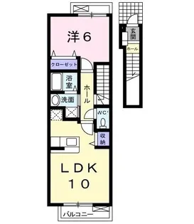 メゾン ベル【2階】の間取り