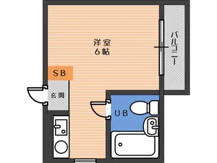 ノースピュアコート【3階】の間取り