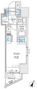 GLACIER神保町【8階】の間取り