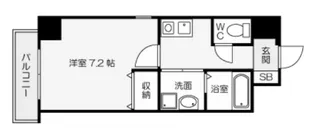 Bergamotto三萩野【4階】の間取り