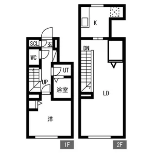 OAKLANCE荏原中延(旧TRADIS荏原中延)【6階】の間取り