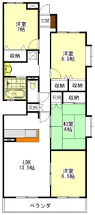 ドムス喜兵衛【1階】の間取り