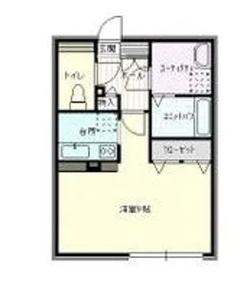 アビタ円山【2階】の間取り