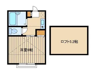 メイプルハウス【2階】の間取り