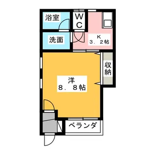 Ernte-K【1階】の間取り