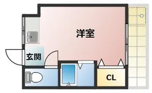 芳地ビル【3階】の間取り