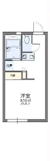 レオパレス未来【1階】の間取り