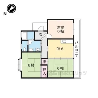 リーフマンション【2階】の間取り