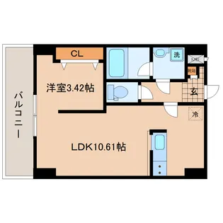 ソレアード小松島IV【2階】の間取り