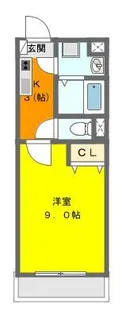 フェニックスIII【3階】の間取り