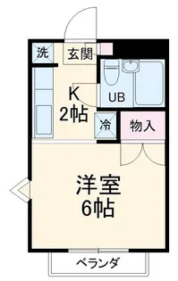 ブルーメゾン【2階】の間取り