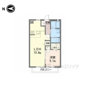 ディアスリハチ【2階】の間取り