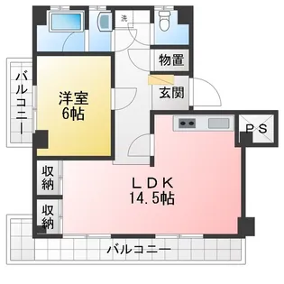 ソラリス【2階】の間取り