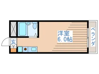 松本ビル【4階】の間取り