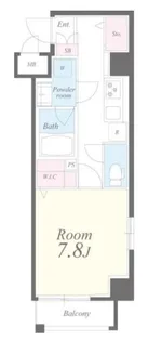 アリア【4階】の間取り