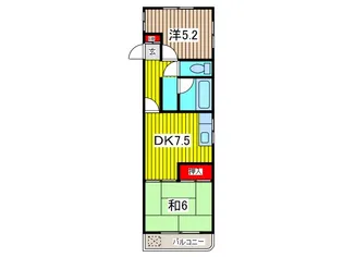 ヒロイトビル【4階】の間取り