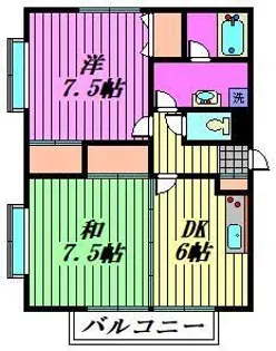ツインズキャビン【3階】の間取り