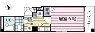 ジュネス日本橋【3階】の間取り