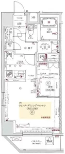 フェルクルールプレスト上野根岸【7階】の間取り