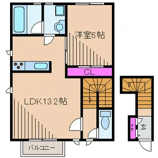 コージィコート元住吉の間取り