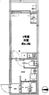 リーヴェルポート大森本町【1階】の間取り