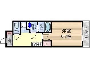 ヴィオレ茨木【3階】の間取り