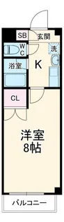 レージュ松原【1階】の間取り