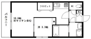 ルーツ【2階】の間取り