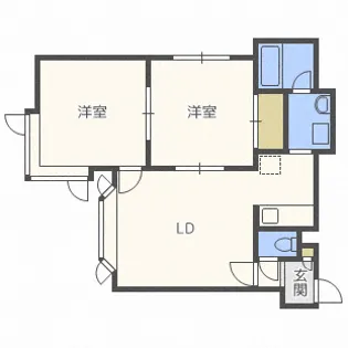 フォーサイトイースト【3階】の間取り