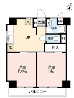 トーア錦糸町マンション【8階】の間取り