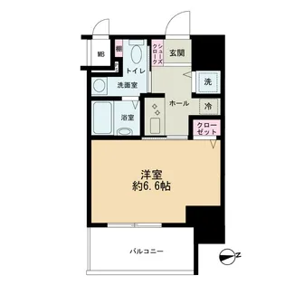 サムティ天満Dio【3階】の間取り