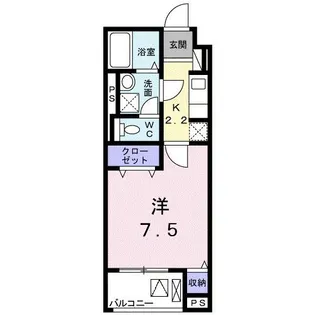 JIN PRECIOUS(ジン【4階】の間取り