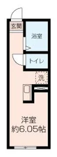 アルモ金沢文庫【2階】の間取り