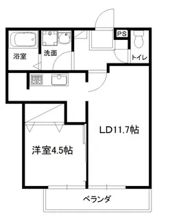 Grand Foret(グランフォーレ)【1階】の間取り