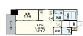 アヴァンティ祇園【5階】の間取り