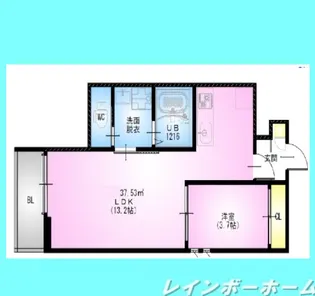 REGALEST rice【2階】の間取り