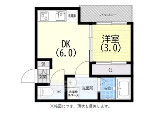 リッチライフ OISHI【1階】の間取り