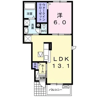 サクラヒルズ【1階】の間取り